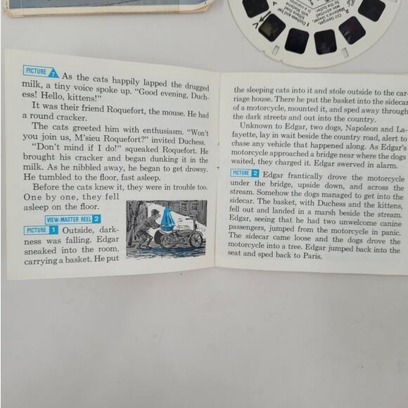 View‎ Master Vintage Lot Disney's Aristocats - Picture 7 of 11